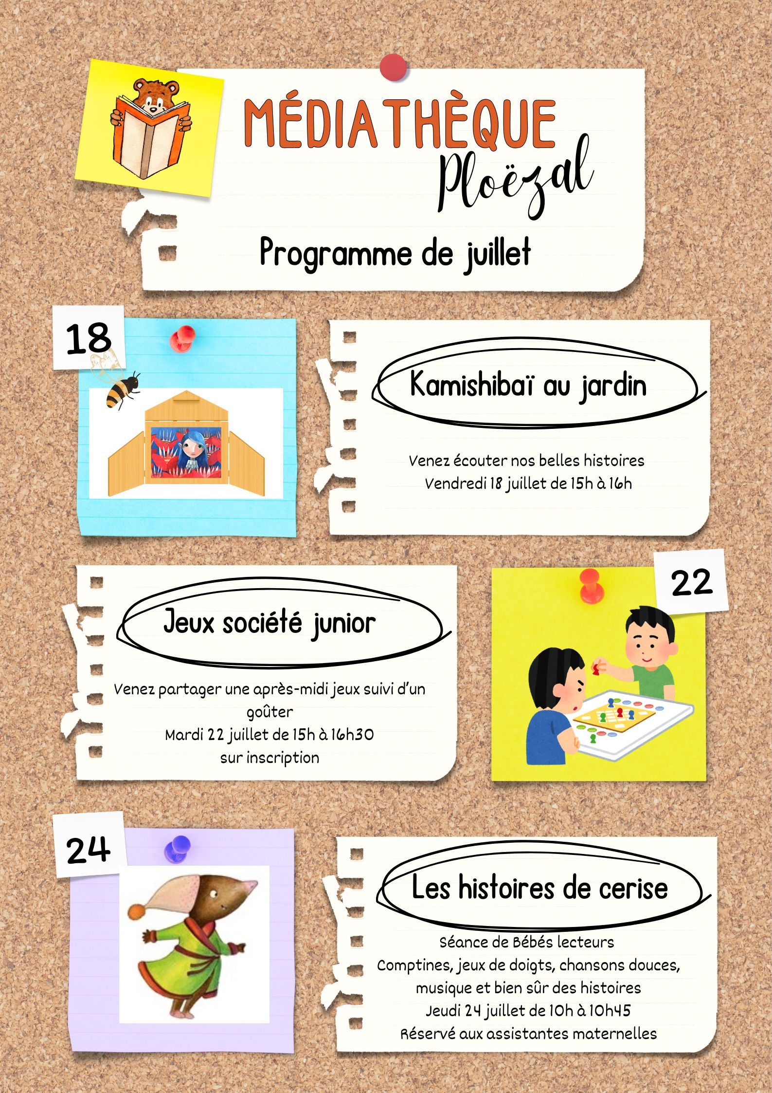 animations juillet 25